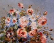 Pierre Auguste Renoir : Roses from Wargemont
